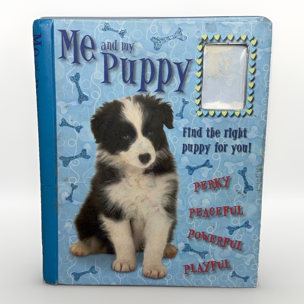 Me and My Puppy Kate Fordham Hardcover Book Kids Interactive Dog Care Guide 2007